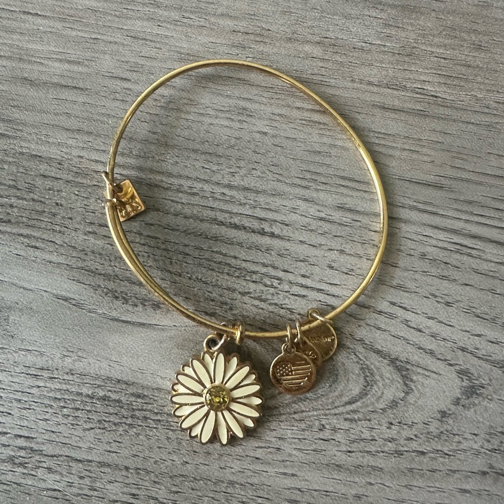 Gold Daisy Alex and Ani